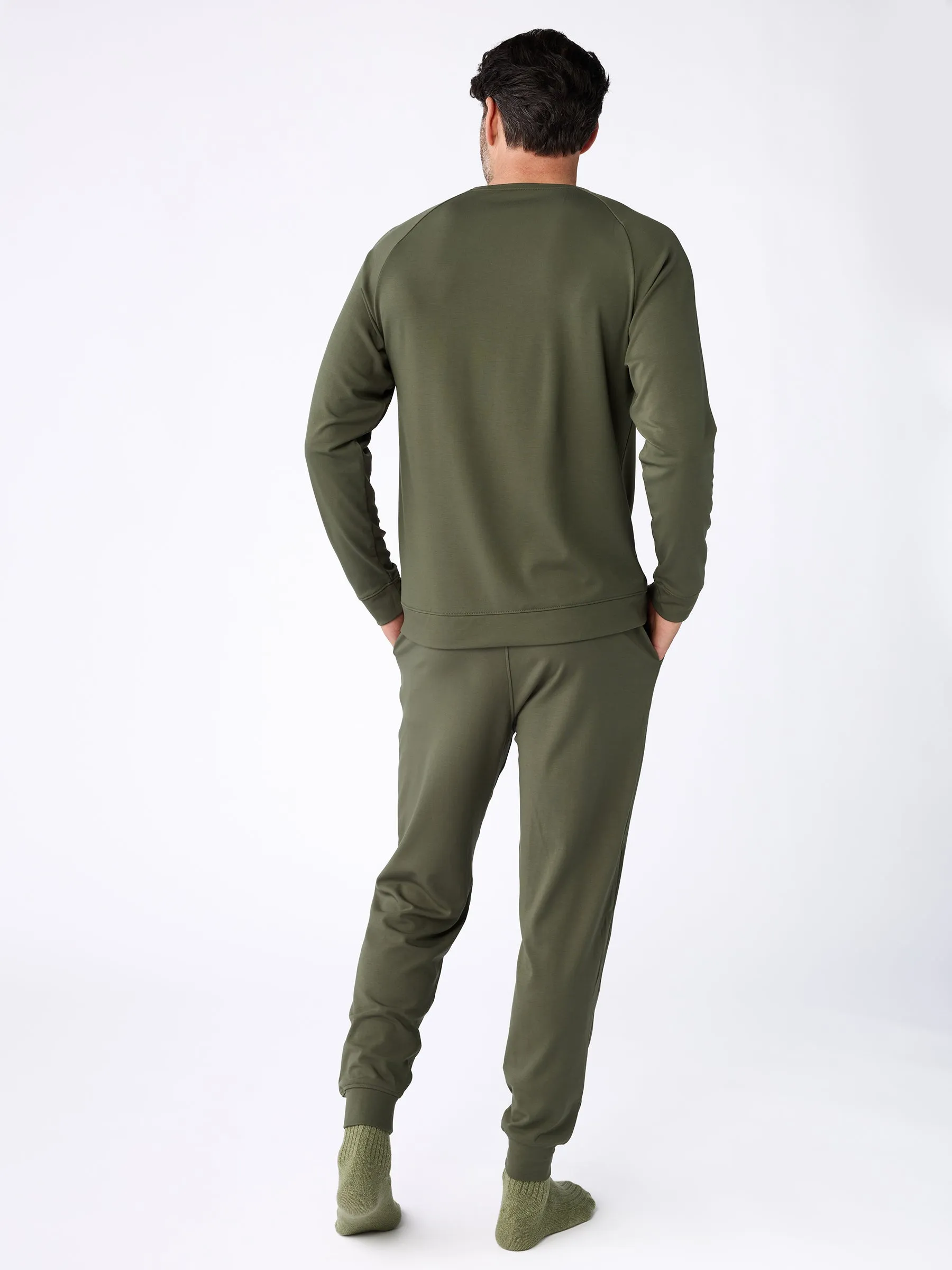 Men's Ultra-Soft Bamboo Pullover Crew