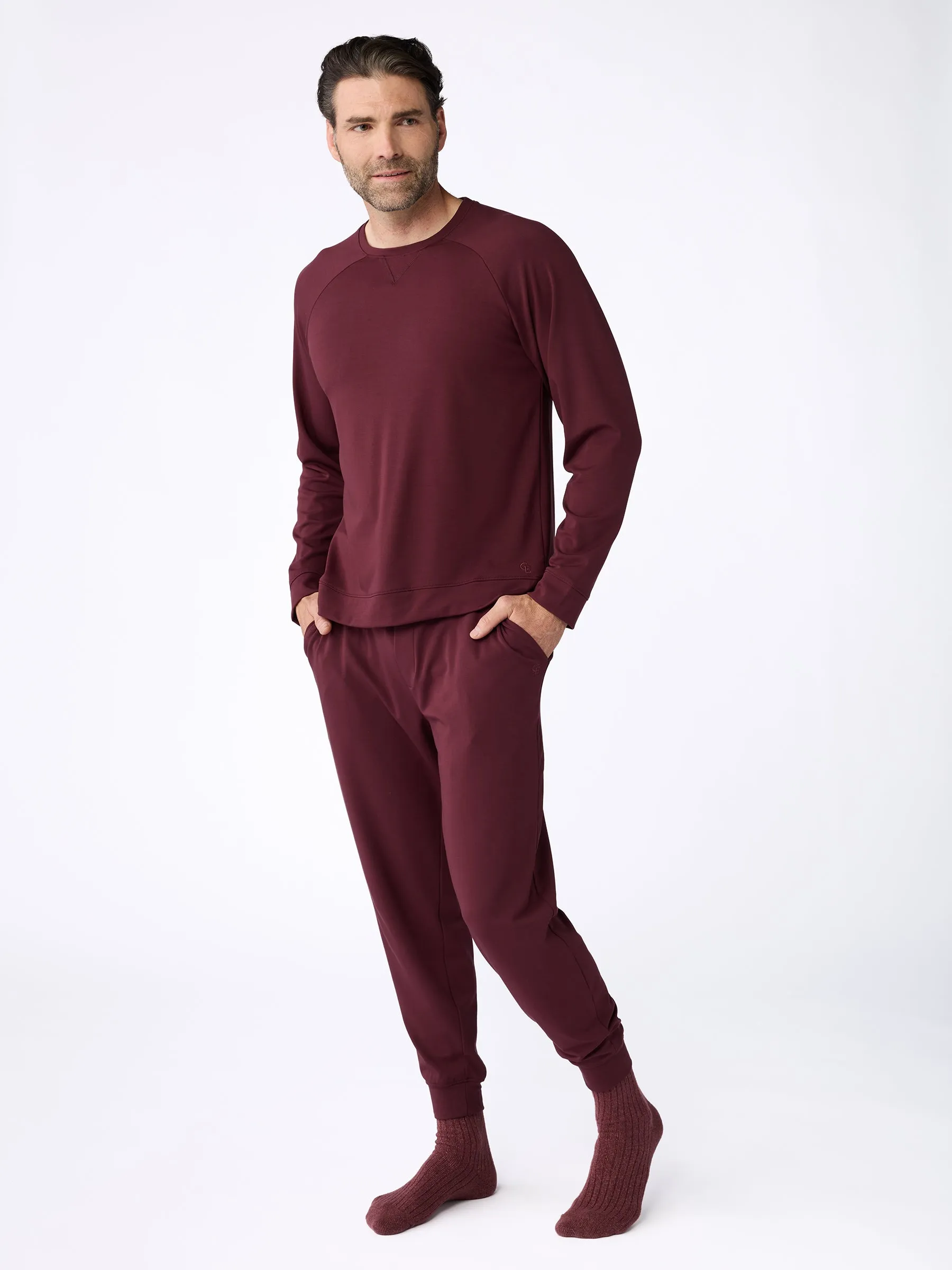 Men's Ultra-Soft Bamboo Pullover Crew