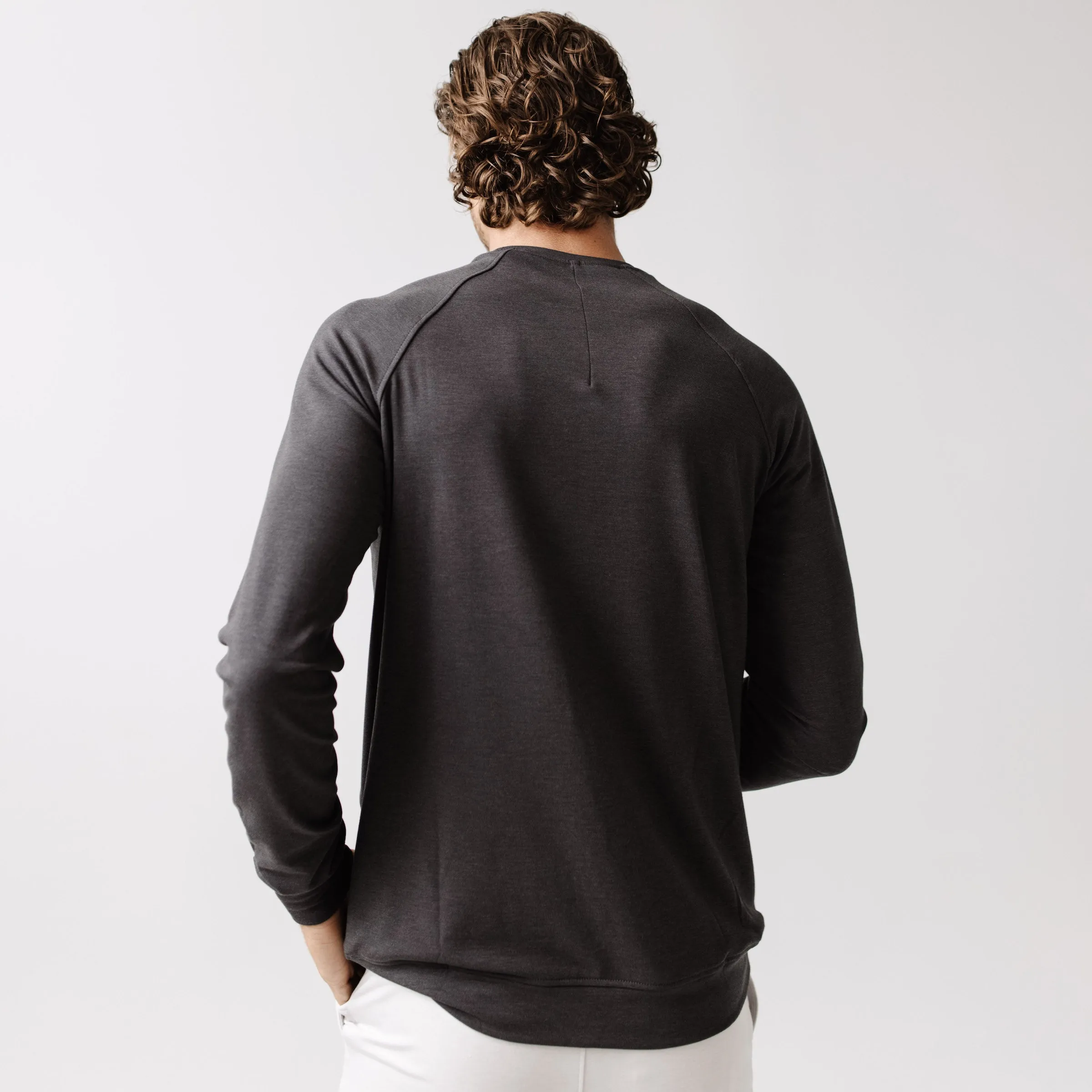 Men's Ultra-Soft Bamboo Pullover Crew