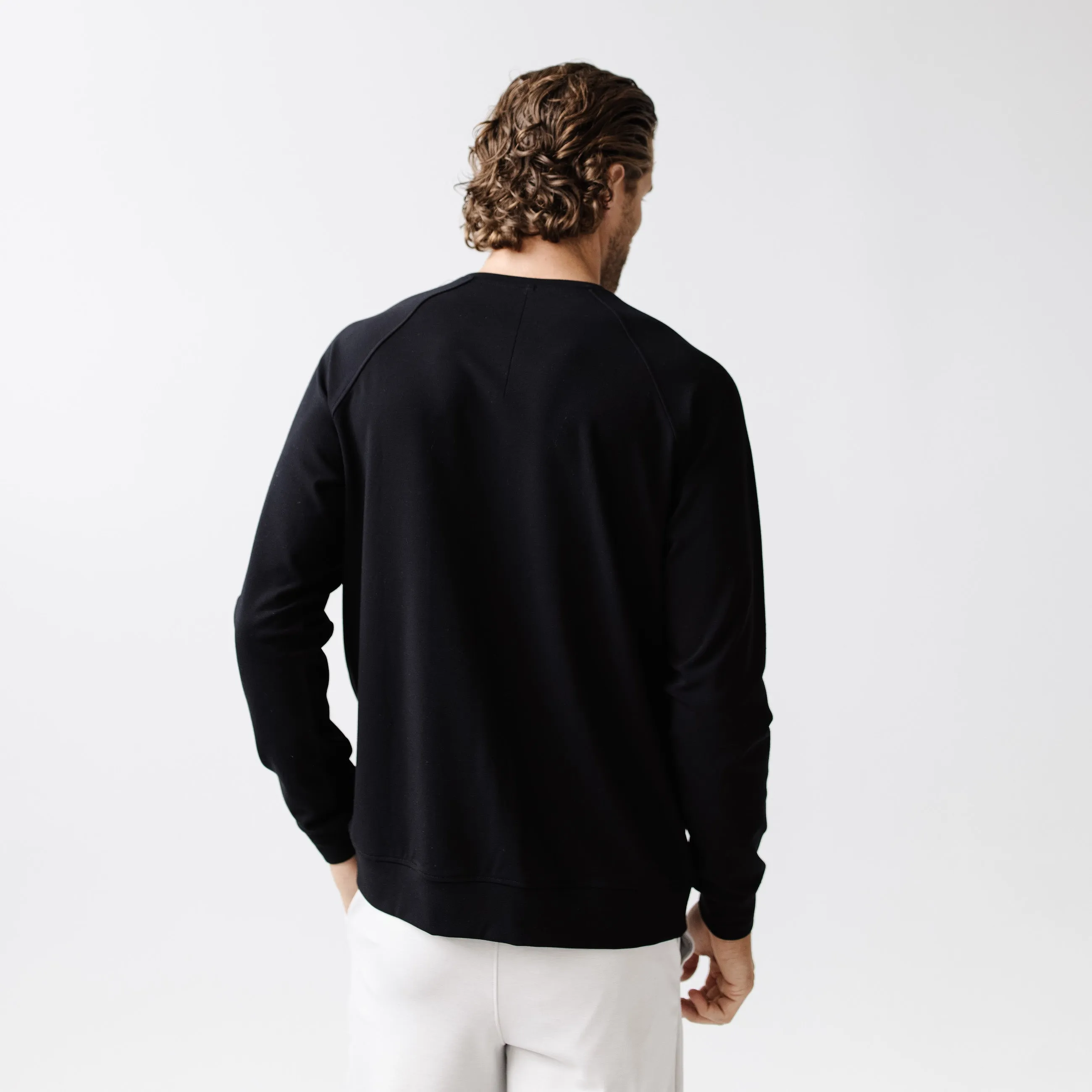 Men's Ultra-Soft Bamboo Pullover Crew