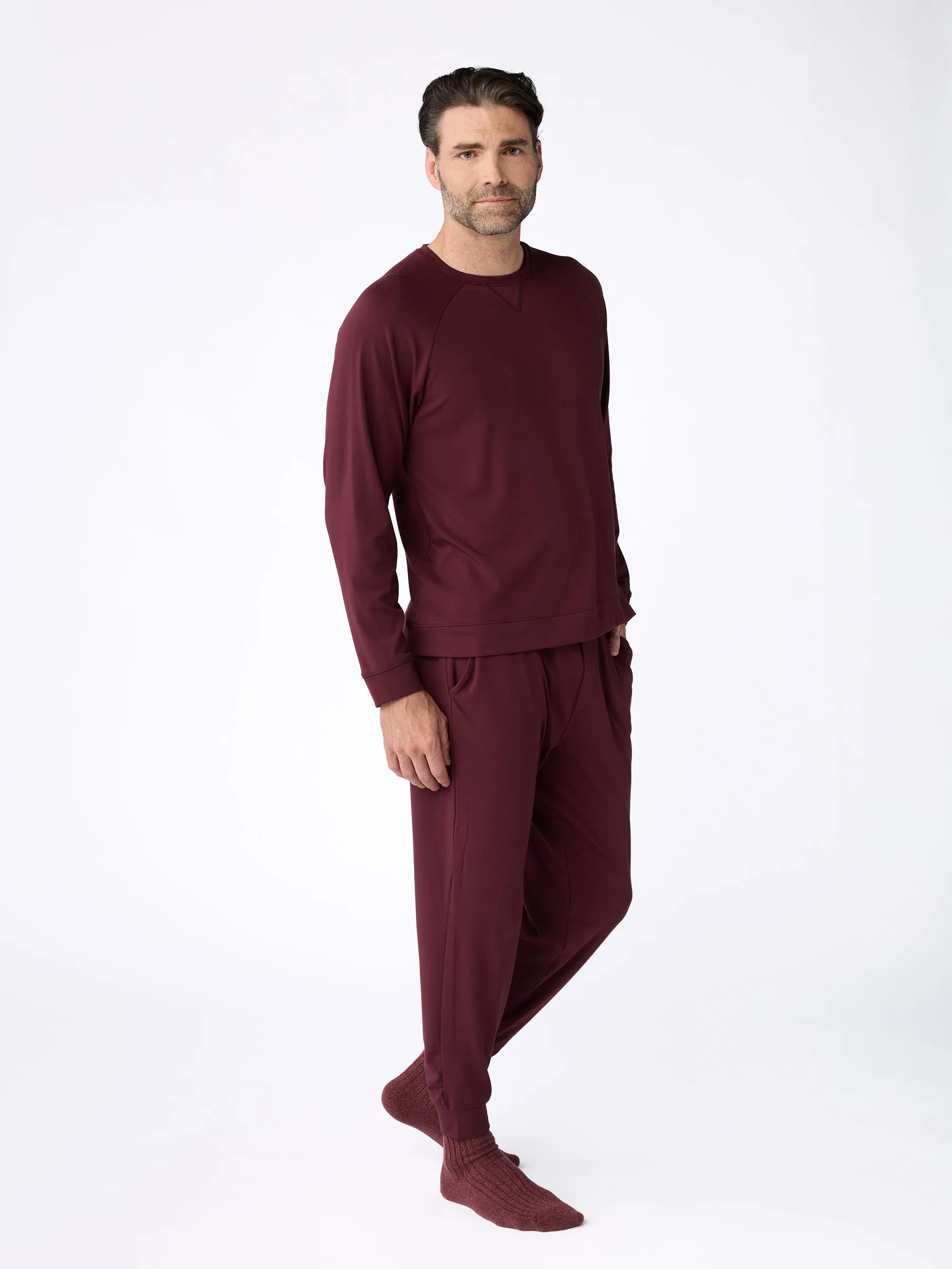 Men's Ultra-Soft Bamboo Pullover Crew