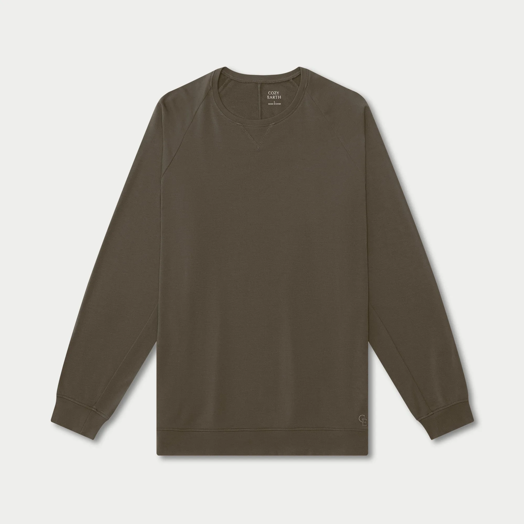 Men's Ultra-Soft Bamboo Pullover Crew