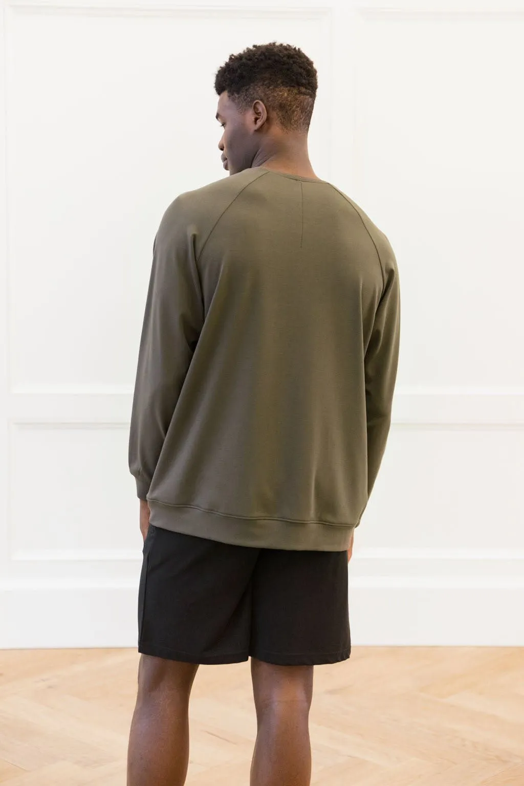 Men's Ultra-Soft Bamboo Pullover Crew