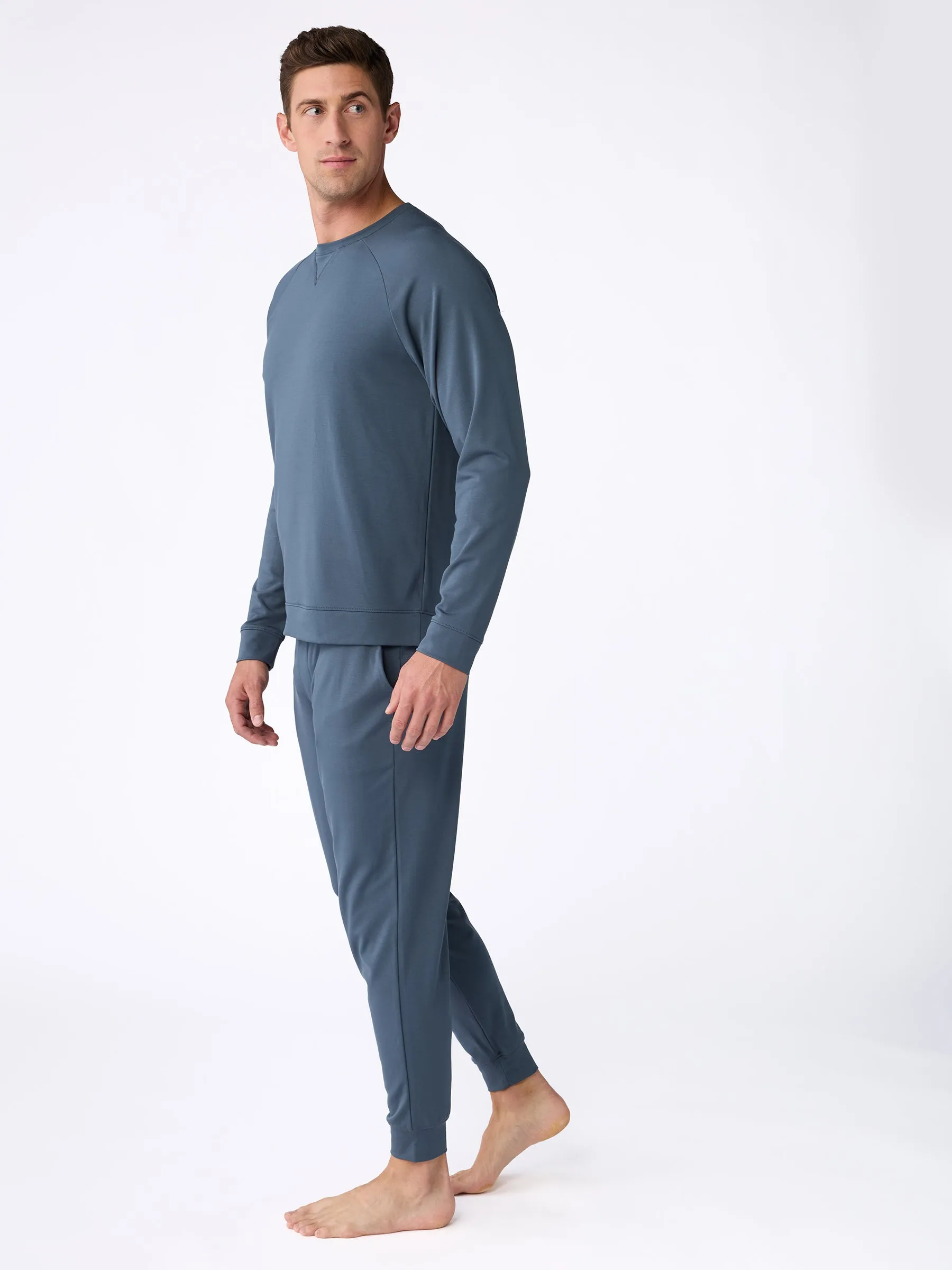 Men's Ultra-Soft Bamboo Pullover Crew