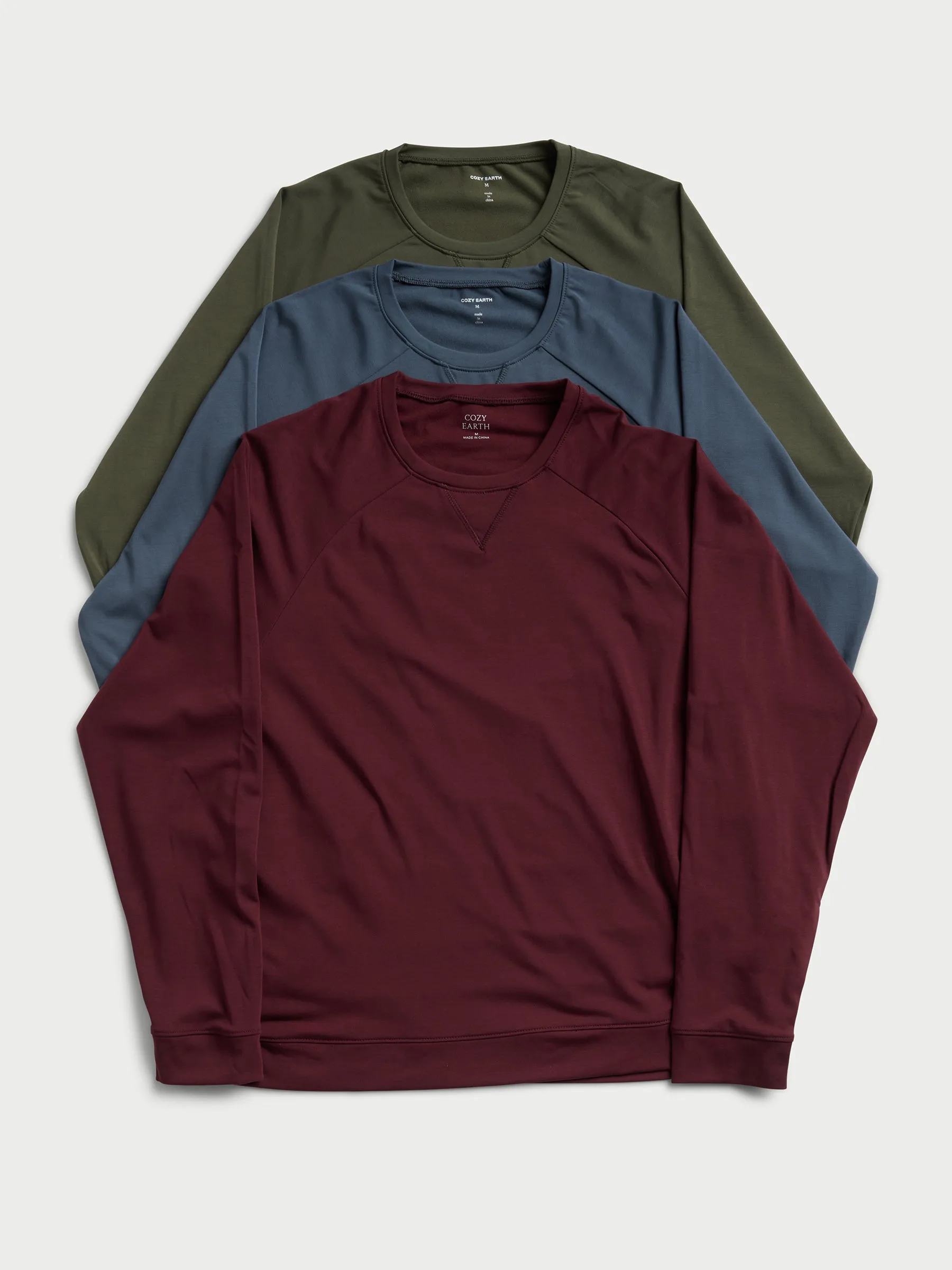 Men's Ultra-Soft Bamboo Pullover Crew