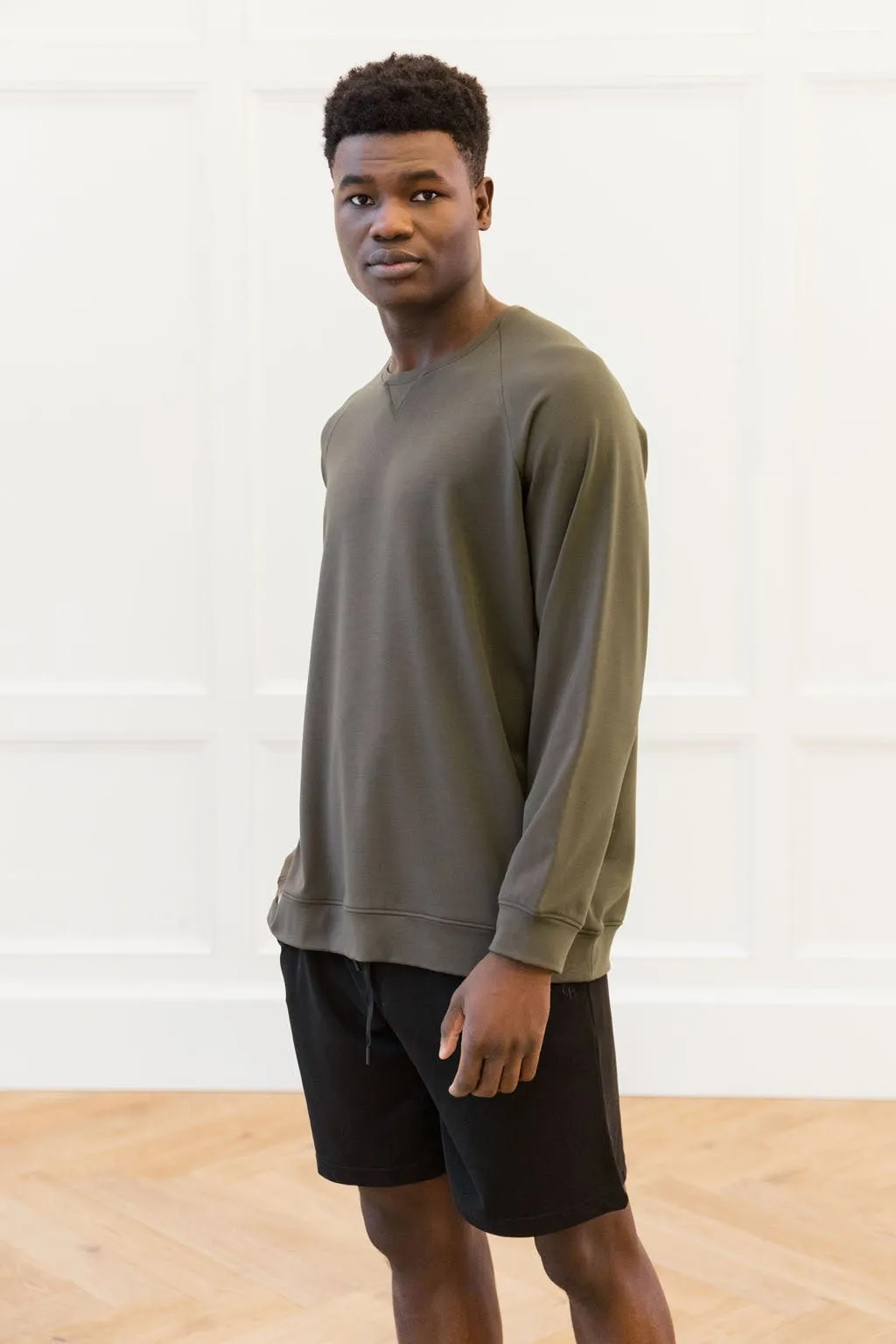 Men's Ultra-Soft Bamboo Pullover Crew