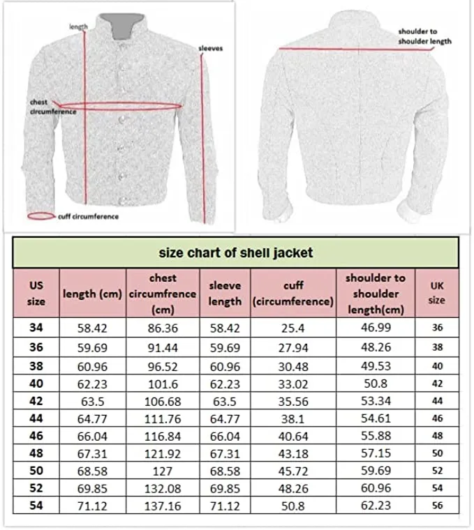 Mens Veterans Reserve Shell Jacket