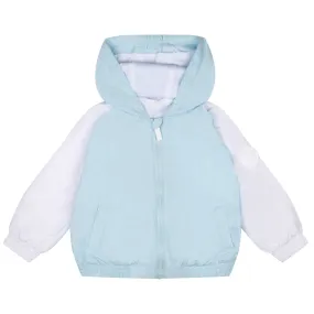 MITCH & SON - Tanner Sandy Shores Raglan Hooded Jacket - Sky Blue