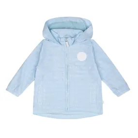 MITCH & SON - Ted Sandy Shores Mitch & Son Print Hooded Jacket - Sky Blue