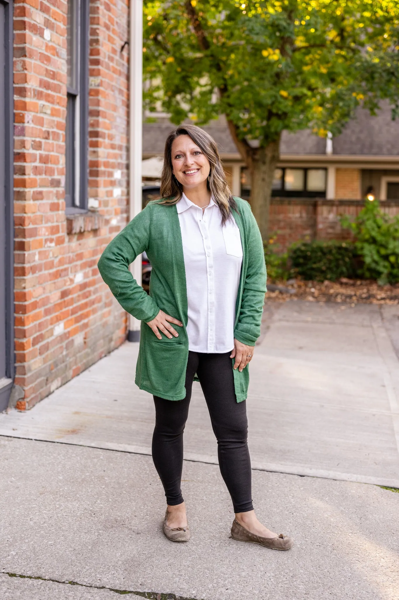 Open Front Sweater Cardigan