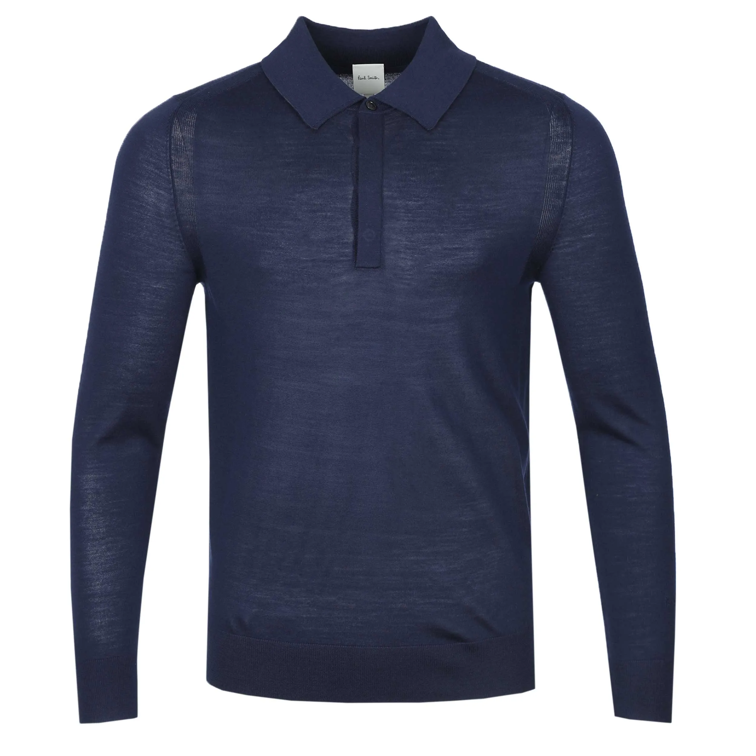 Paul Smith LS Polo Knitwear in Navy