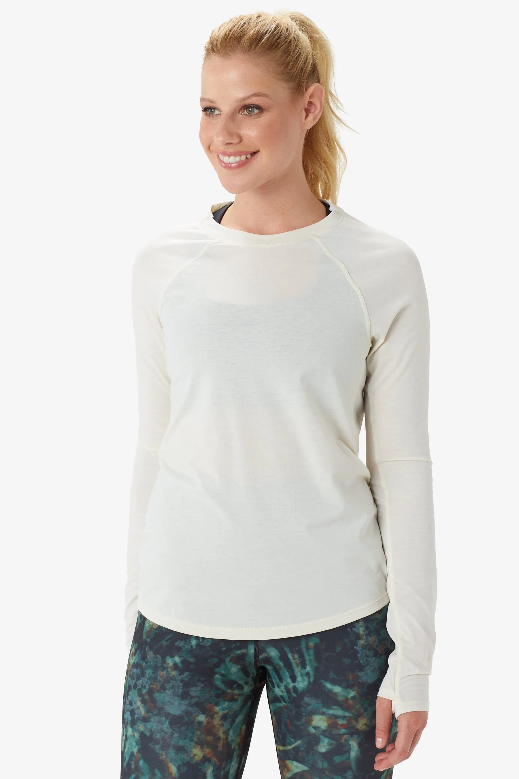 Performance Wool Workout Long Sleeve Tee