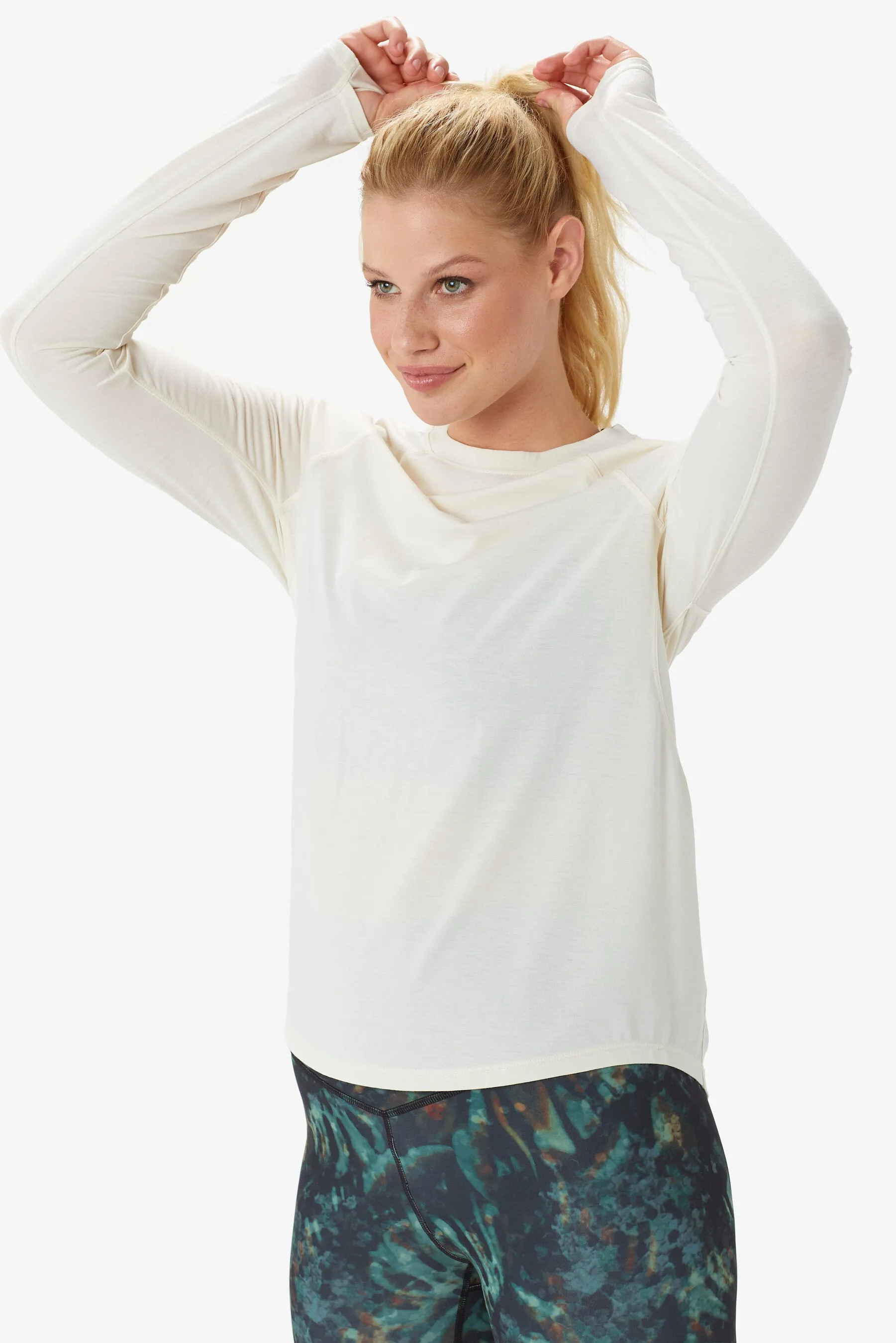 Performance Wool Workout Long Sleeve Tee