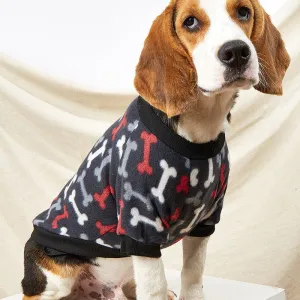 Pet Clothes Spring and Summer Print Sweater Breathable Cute Dog Clothing