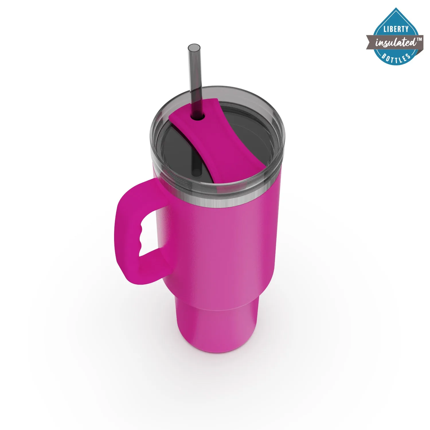 Pink 40oz Travel Tumbler