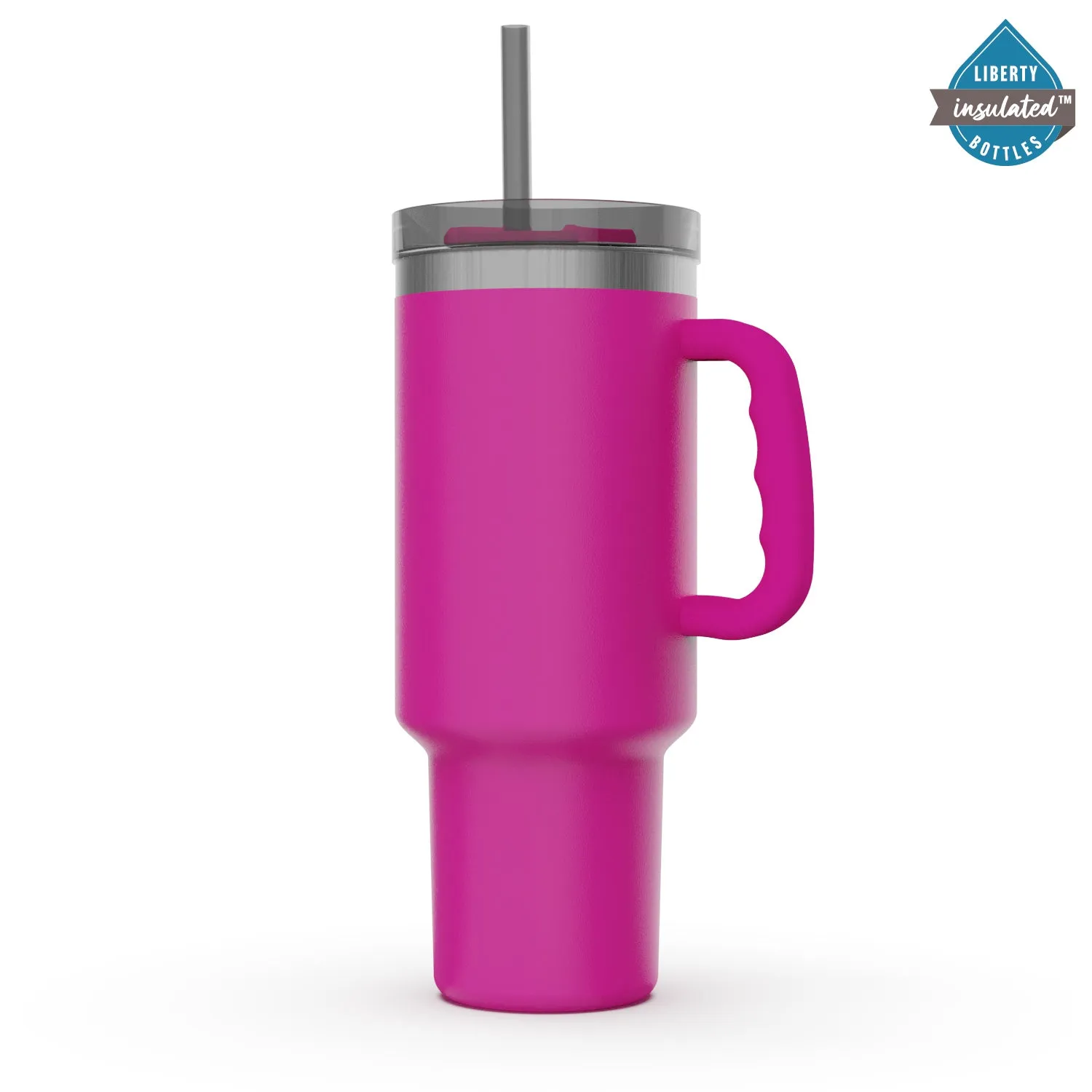 Pink 40oz Travel Tumbler