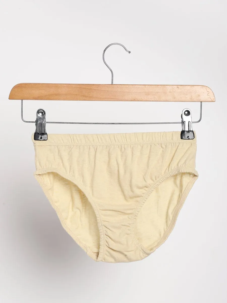 Pink & Pomo Yellow Organic Cotton & Naturally Dyed Fiber Underwear Combo