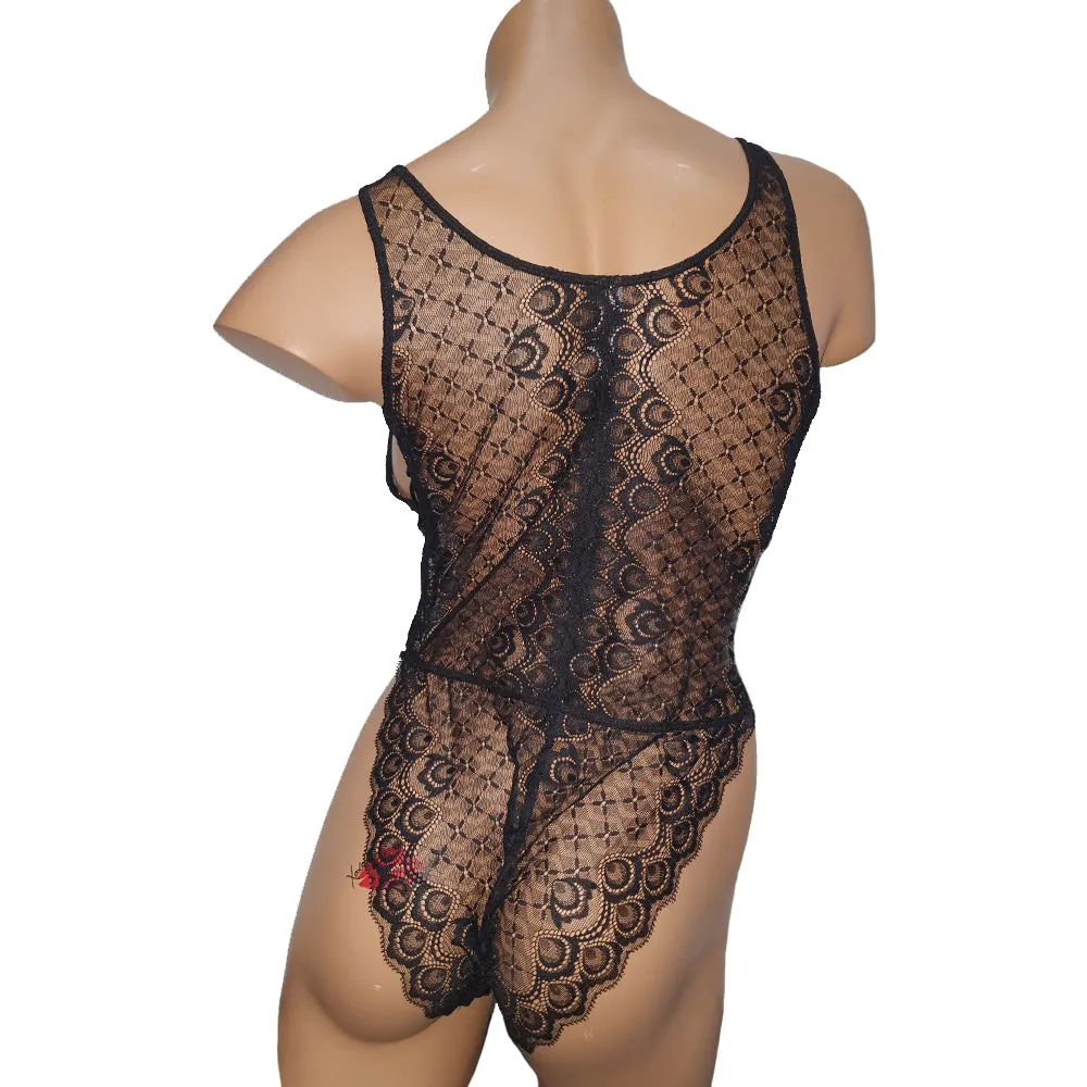 Poison Rose - Side Strap Bodysuit - 4247