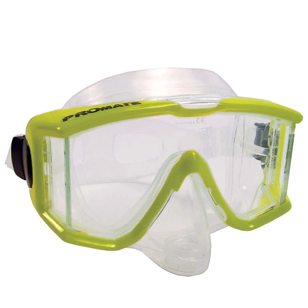 Promate Avanti TL Side-view Edgeless Scuba Dive Purge Mask - MK398