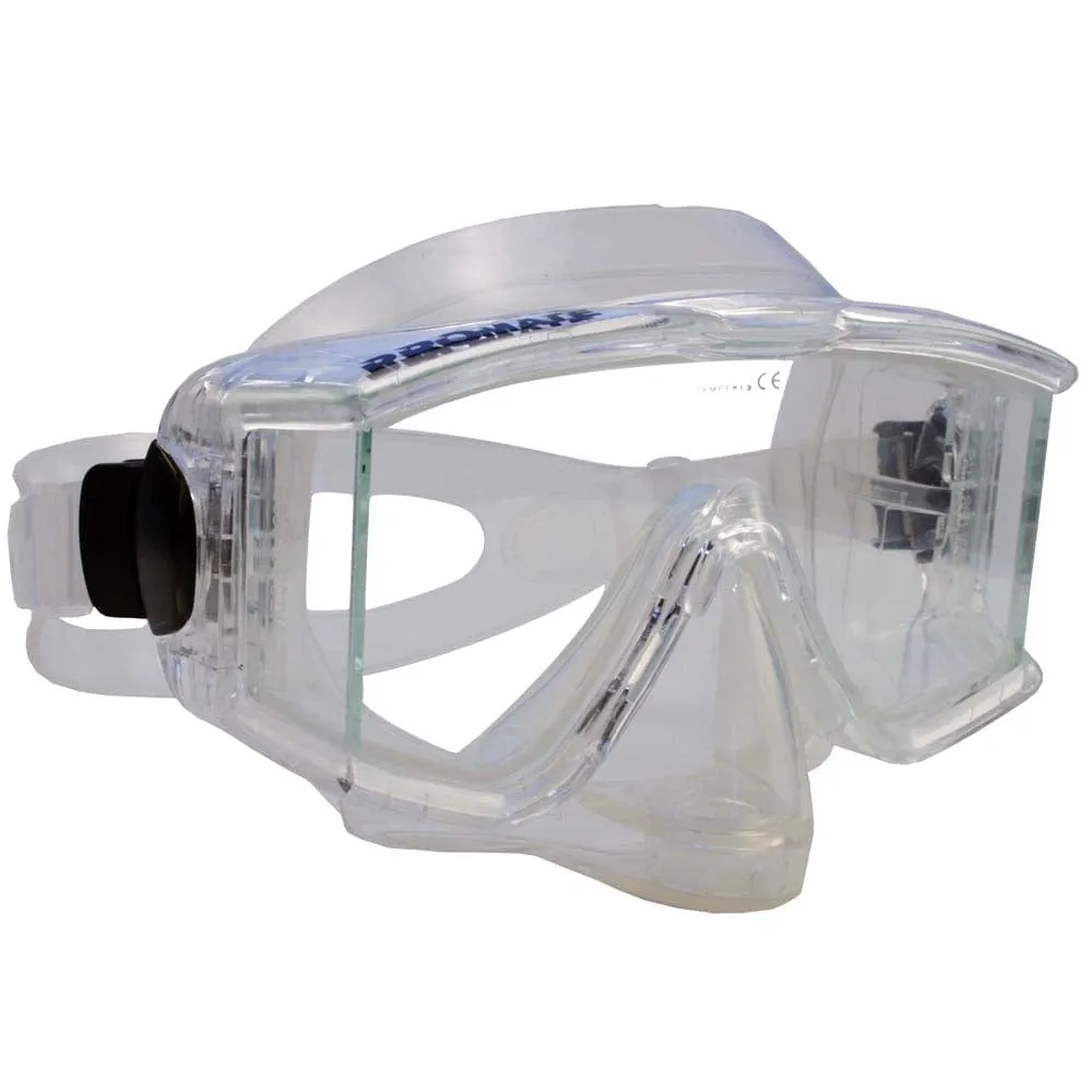 Promate Avanti TL Side-view Edgeless Scuba Dive Purge Mask - MK398