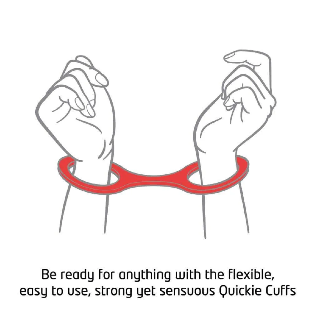 Quickie Cuffs Silicone Restraints