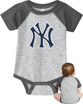 Raglan Onesie - Yankees - Baseball