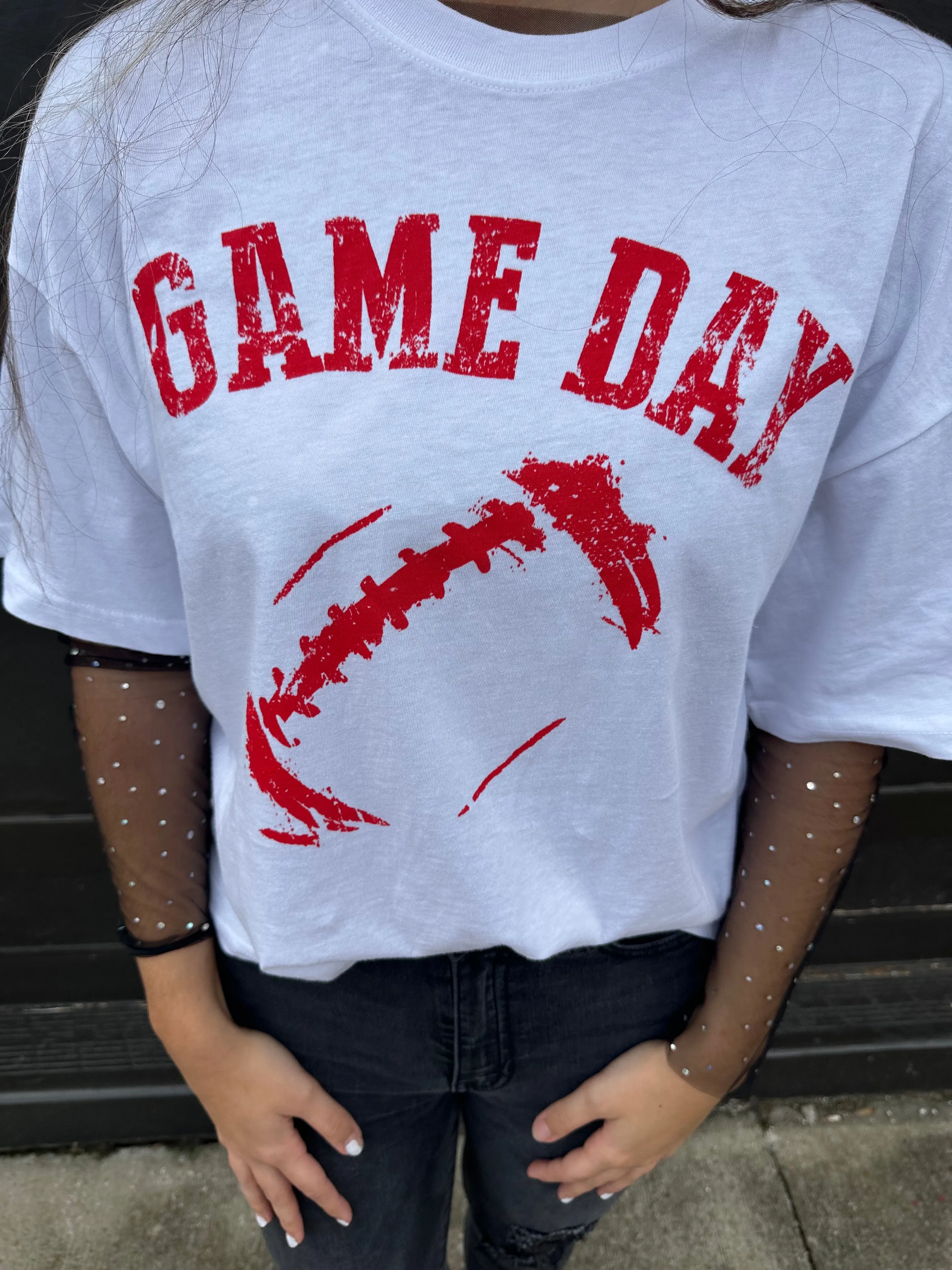 Red Game Day Graphic