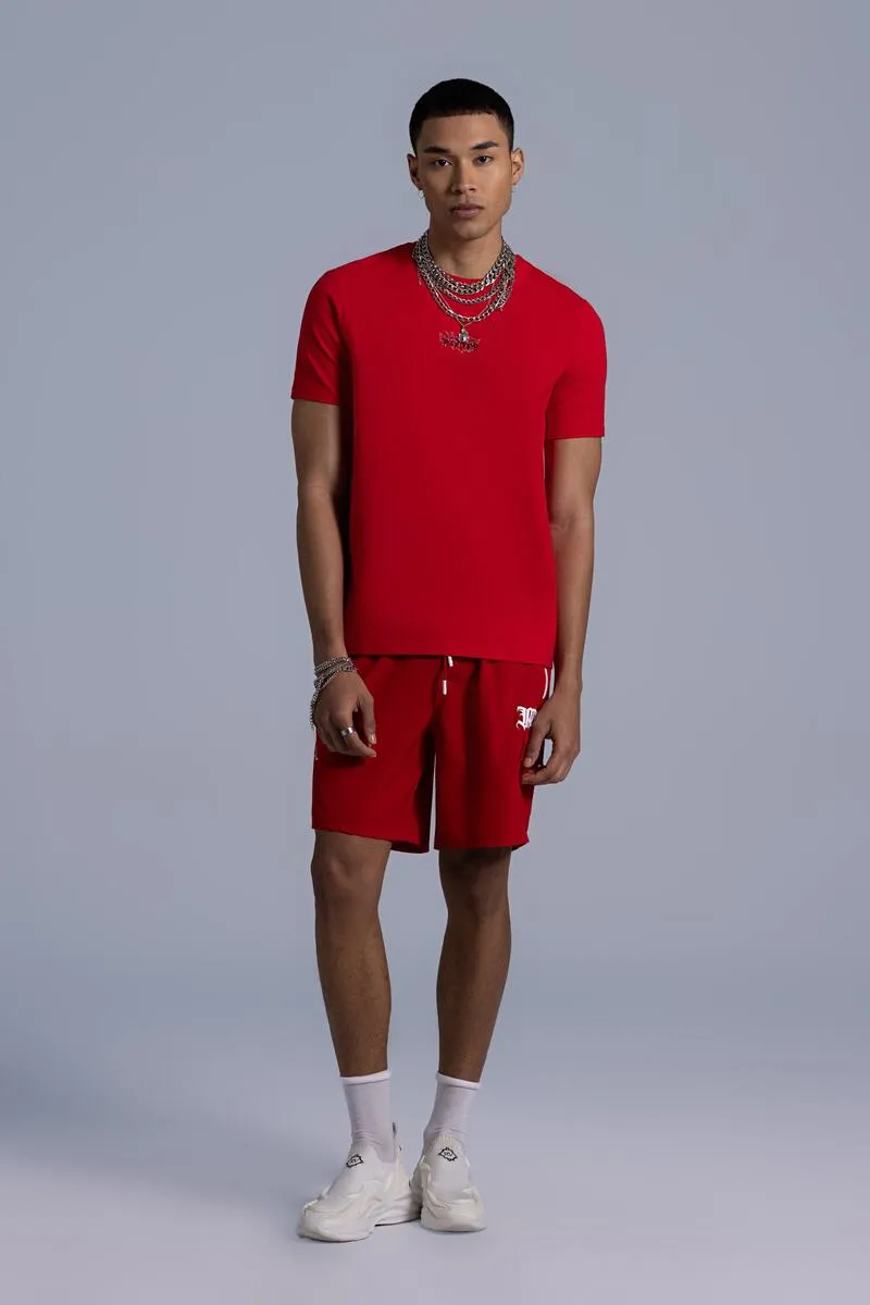 ROBERTO VINO MILANO RVT-US-12 RED T-SHIRT