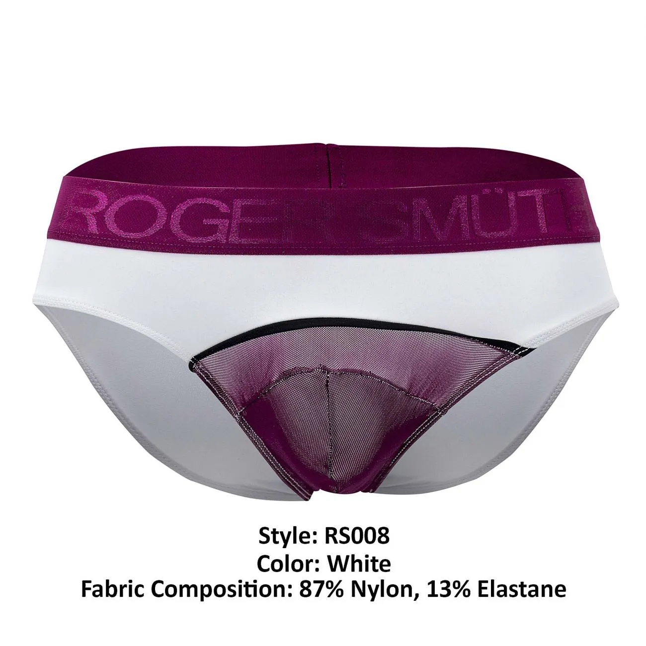 Roger Smuth RS007 Briefs Color White