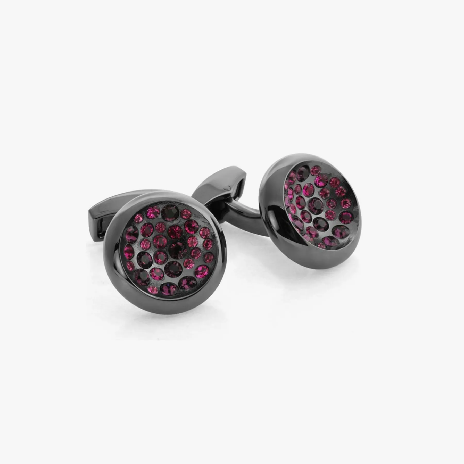 RT SW CONSTELLATION CUFFLINK - Round Pink