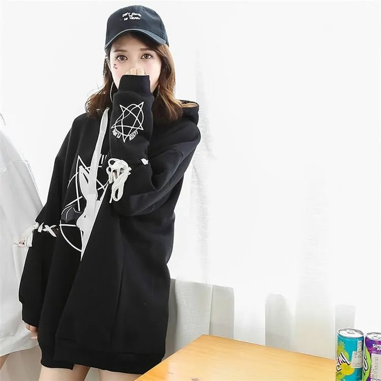 Satanic Bunny Hoodie