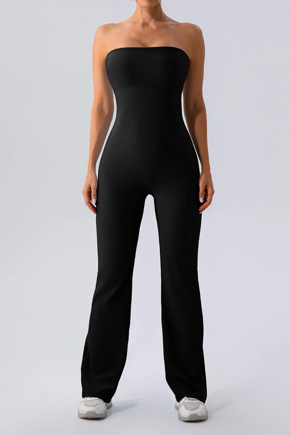 Sleeveless Straight Active Jumpsuit