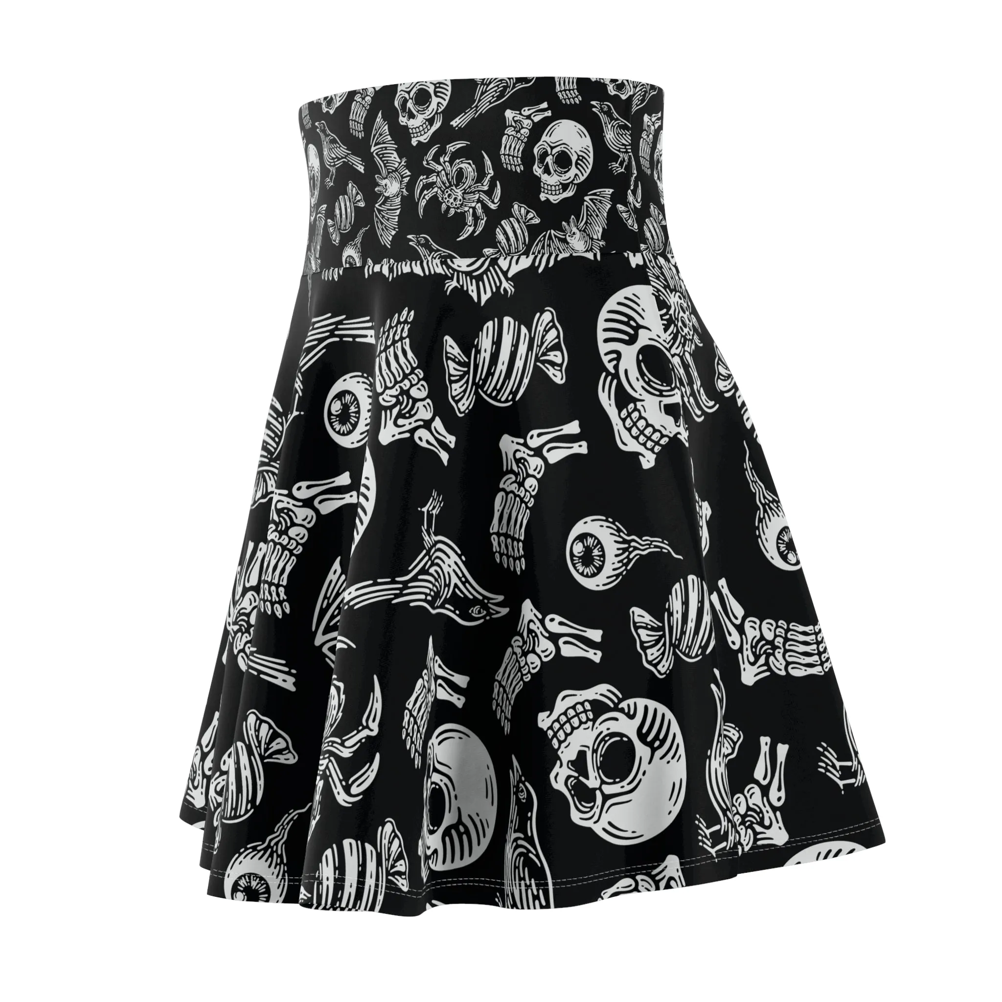 Spooky Halloween Skater Skirt