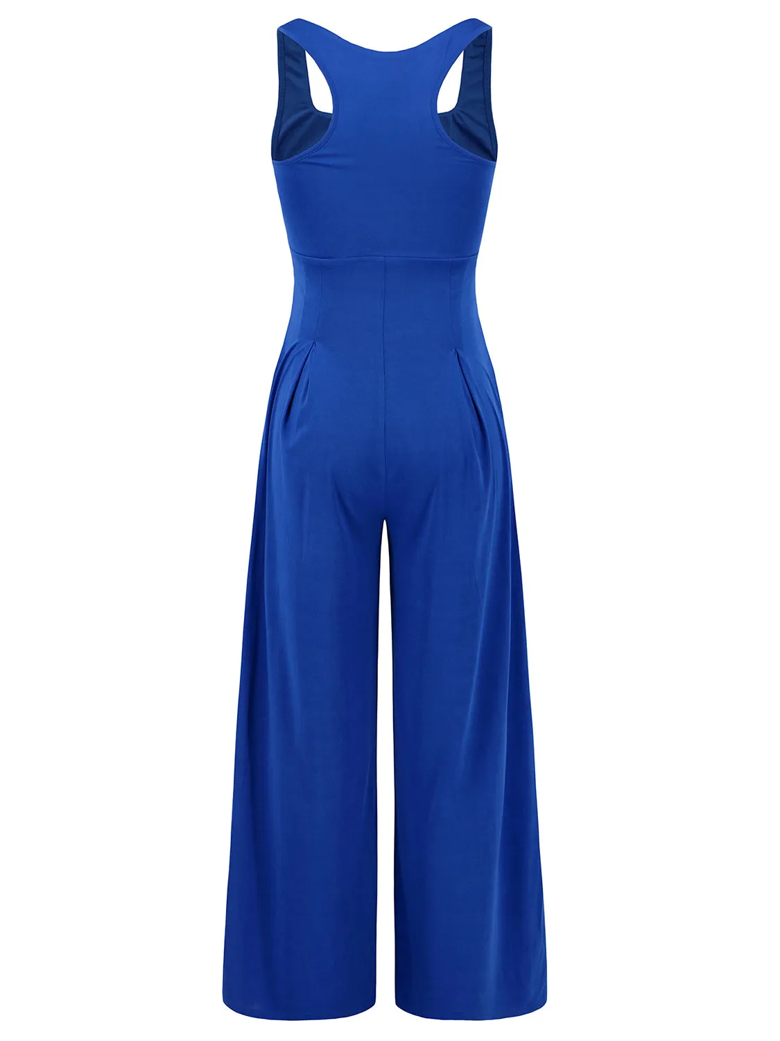 Square Neck Wide Strap Jumpsuit