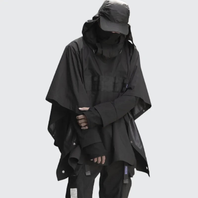 Techwear Poncho