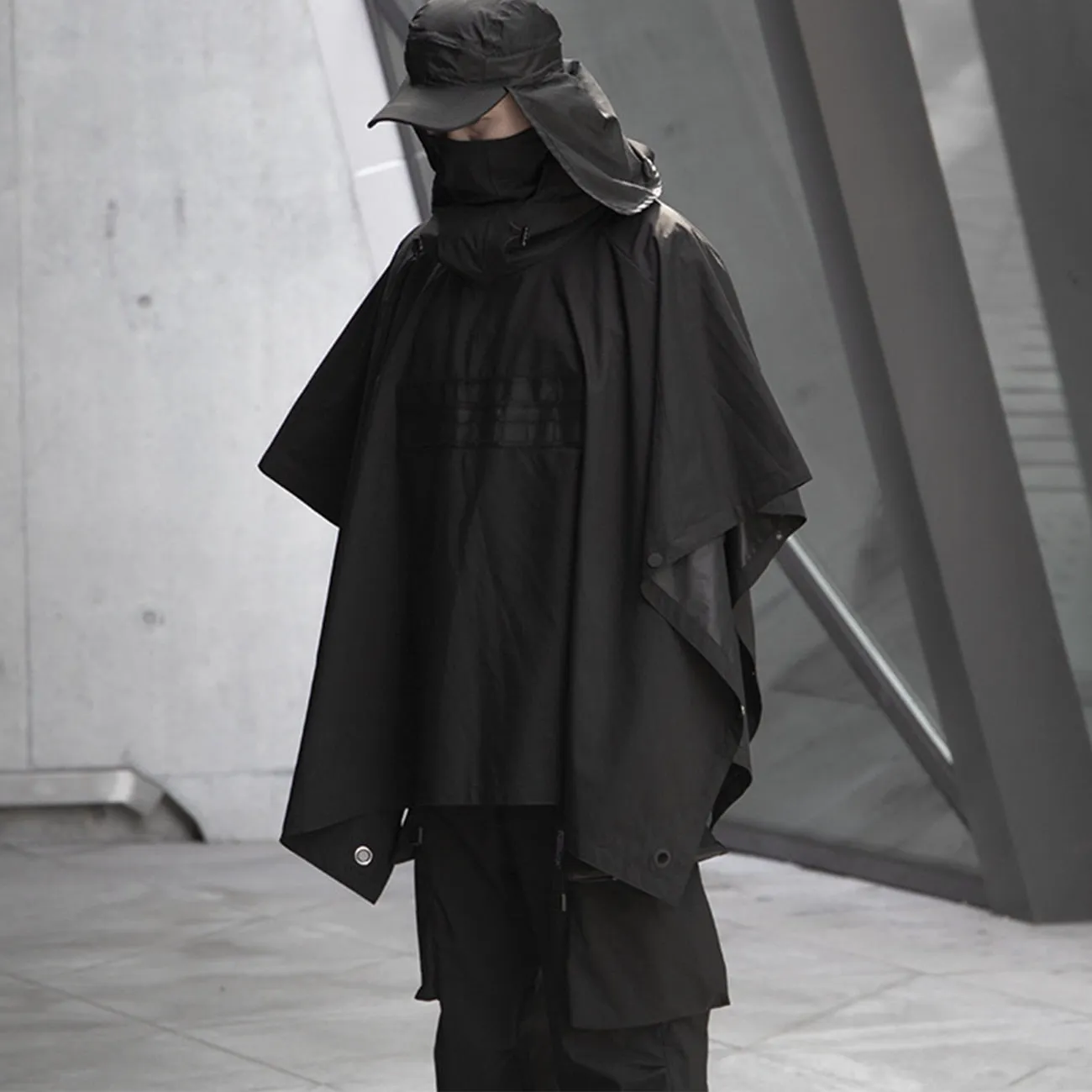 Techwear Poncho