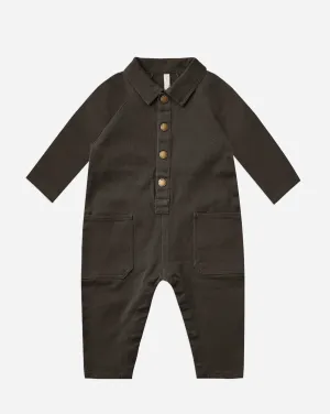 The Snap Jumpsuit by Rylee & Cru - Vintage Black - BABY