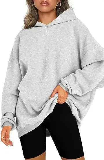 Toleet Y2K Street Style 2024 New Faashion Hooded Pullover for Women Oversized Loose Casual Fleece Sweater Gothic Clothes Aesthetic Outdoor Sports Hoodie