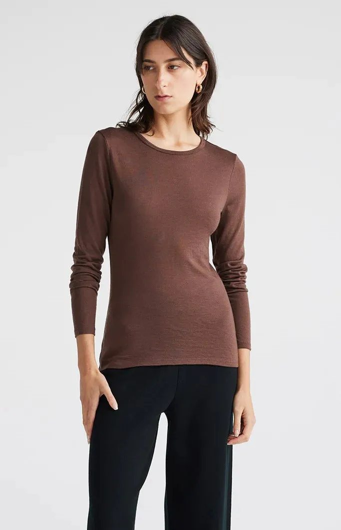 Toorallie Crew Neck Merino Tee - New Colours