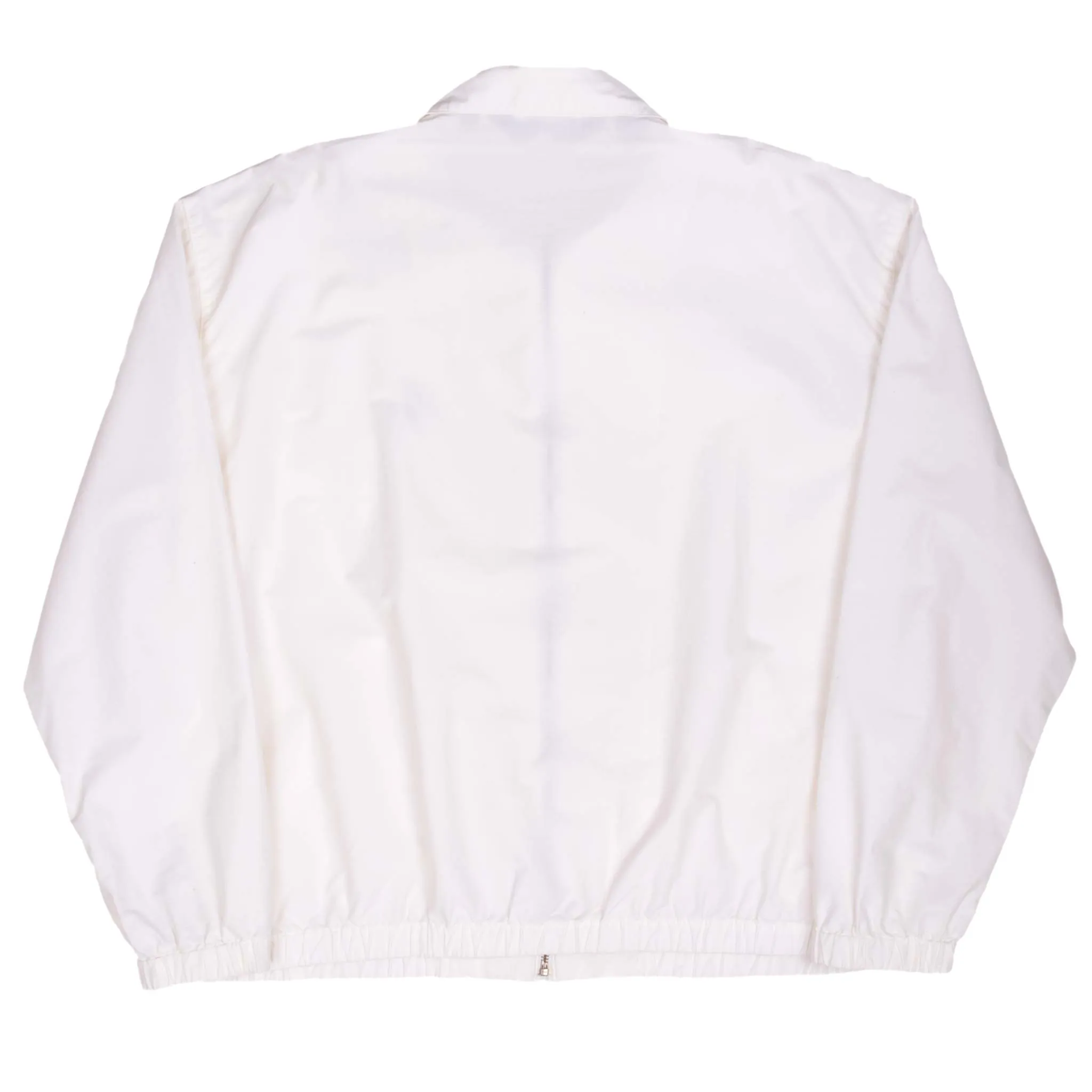 VINTAGE POLO RALPH LAUREN WHITE HARRINGTON GOLF JACKET 1990S LARGE