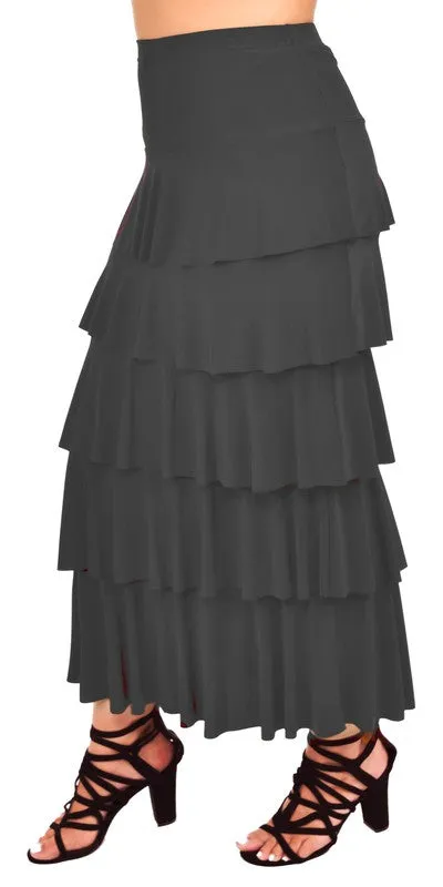 Waterfall Maxi Skirt