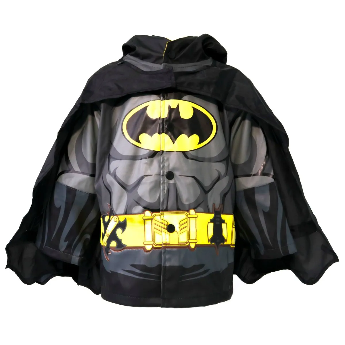 Western Chief Kids Batman™ Caped Crusader Black Raincoat