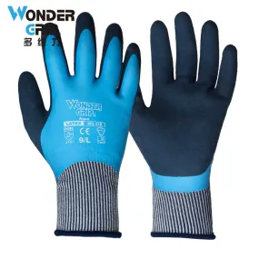 WG-318 Gardening Gloves Anti-Piercing Waterproof Anti-Tie Flower Planting Wear-Resistant Rubber Household Protective Gloves