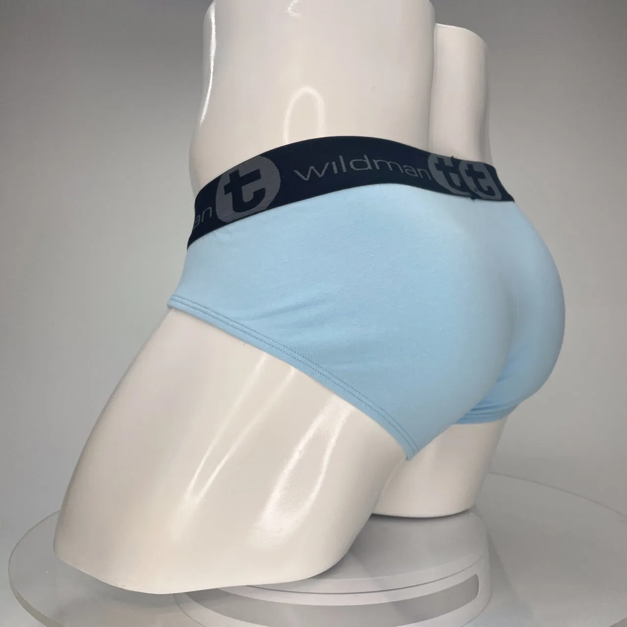 WildmanT Cotton Monster Cock Brief Light Blue