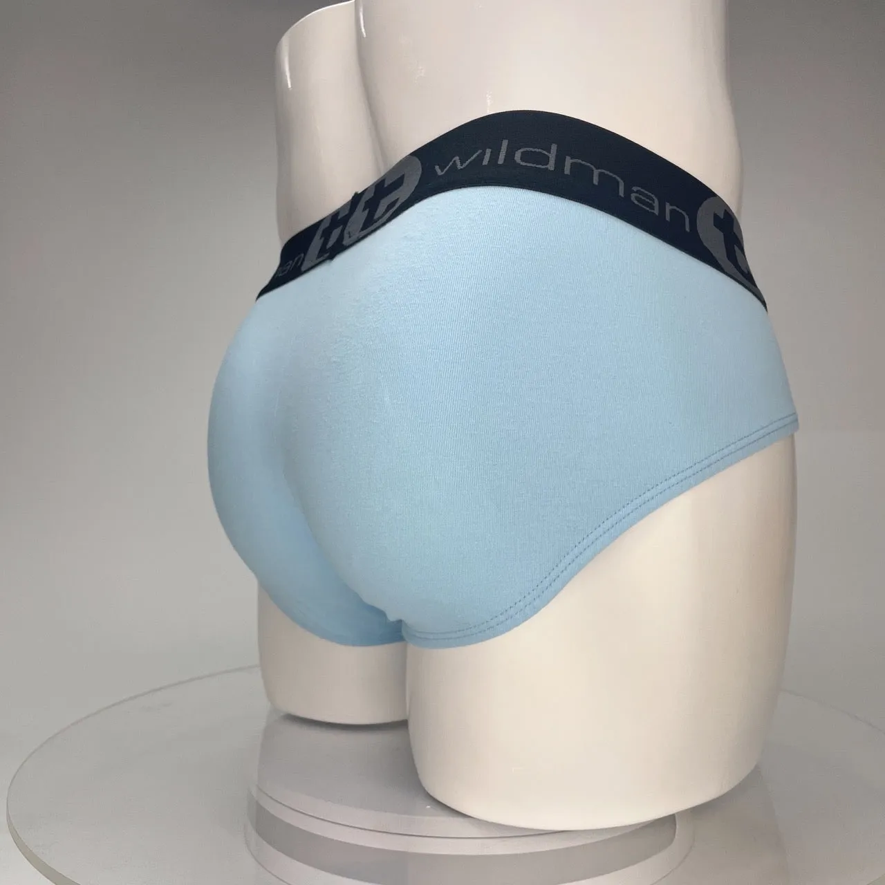 WildmanT Cotton Monster Cock Brief Light Blue