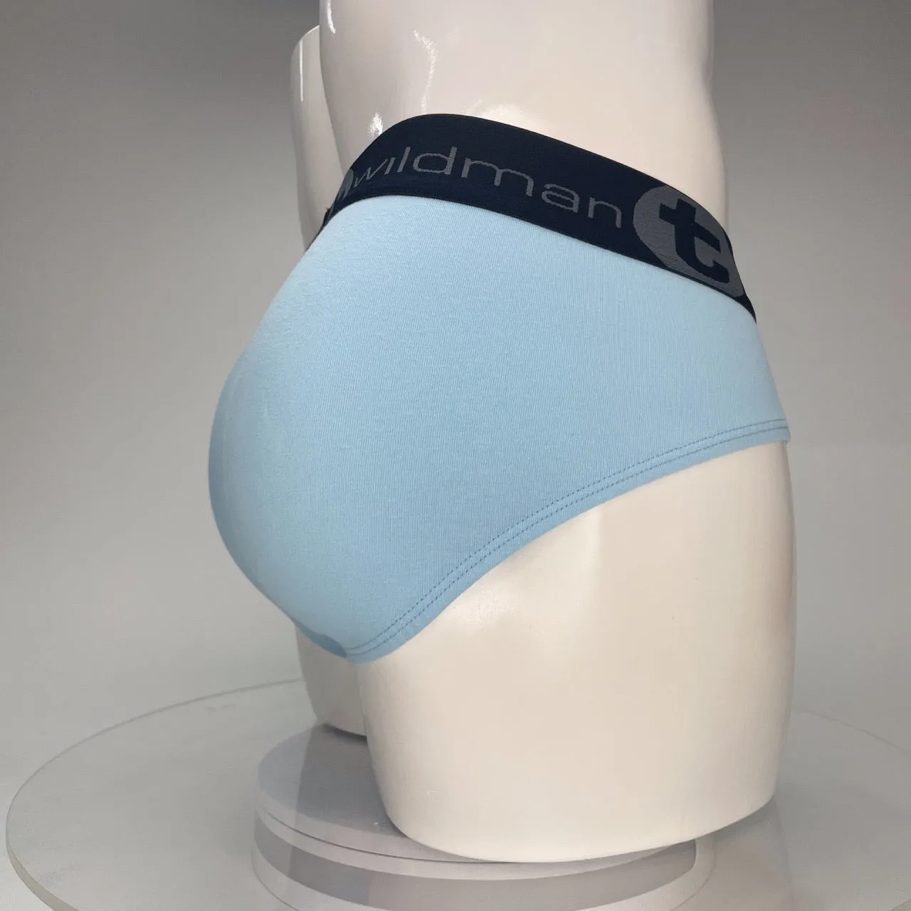 WildmanT Cotton Monster Cock Brief Light Blue