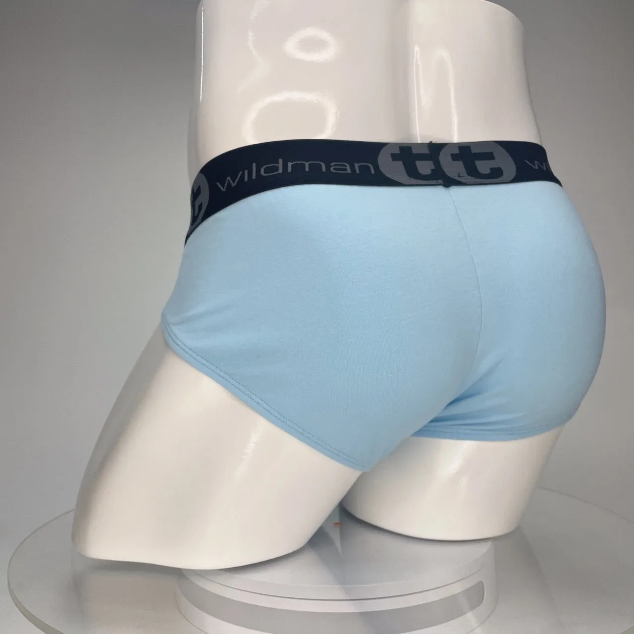 WildmanT Cotton Monster Cock Brief Light Blue