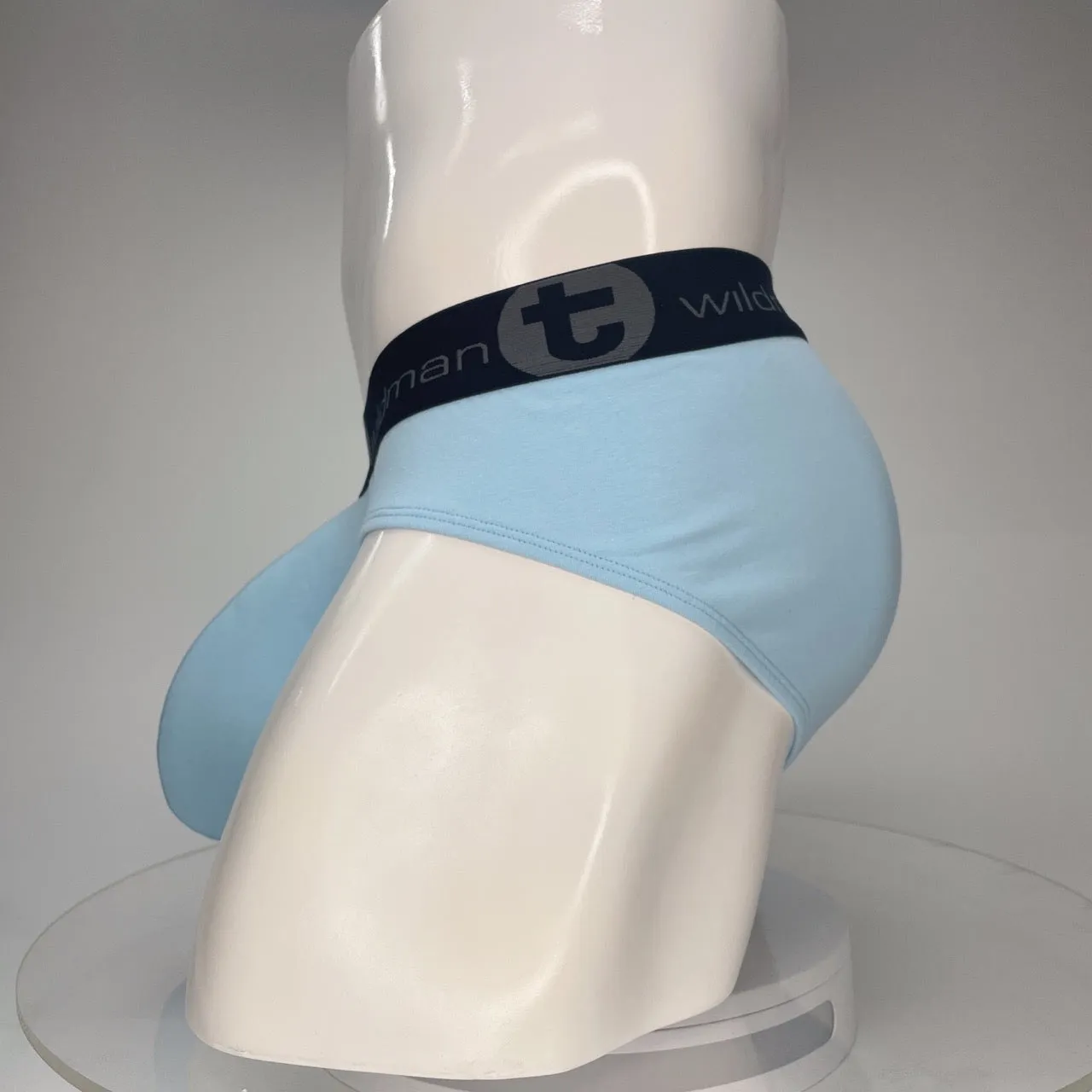 WildmanT Cotton Monster Cock Brief Light Blue