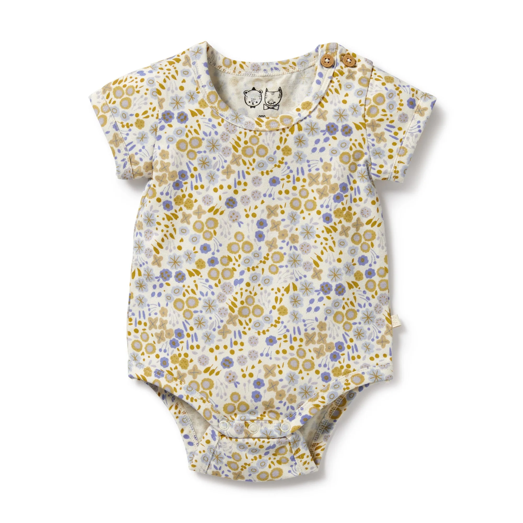 Wilson and Frenchy Organic Bodysuit Little Meadow