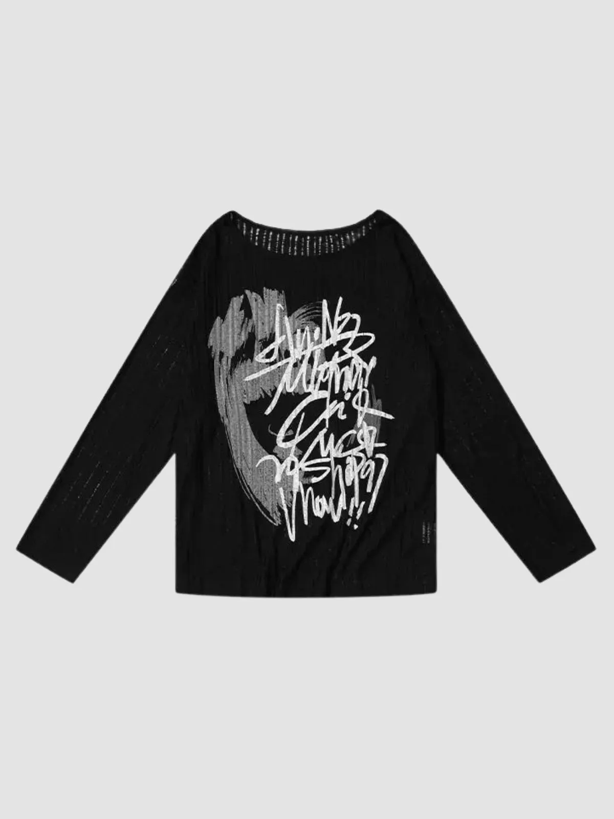 WLS Inner Layered Loose Sweater